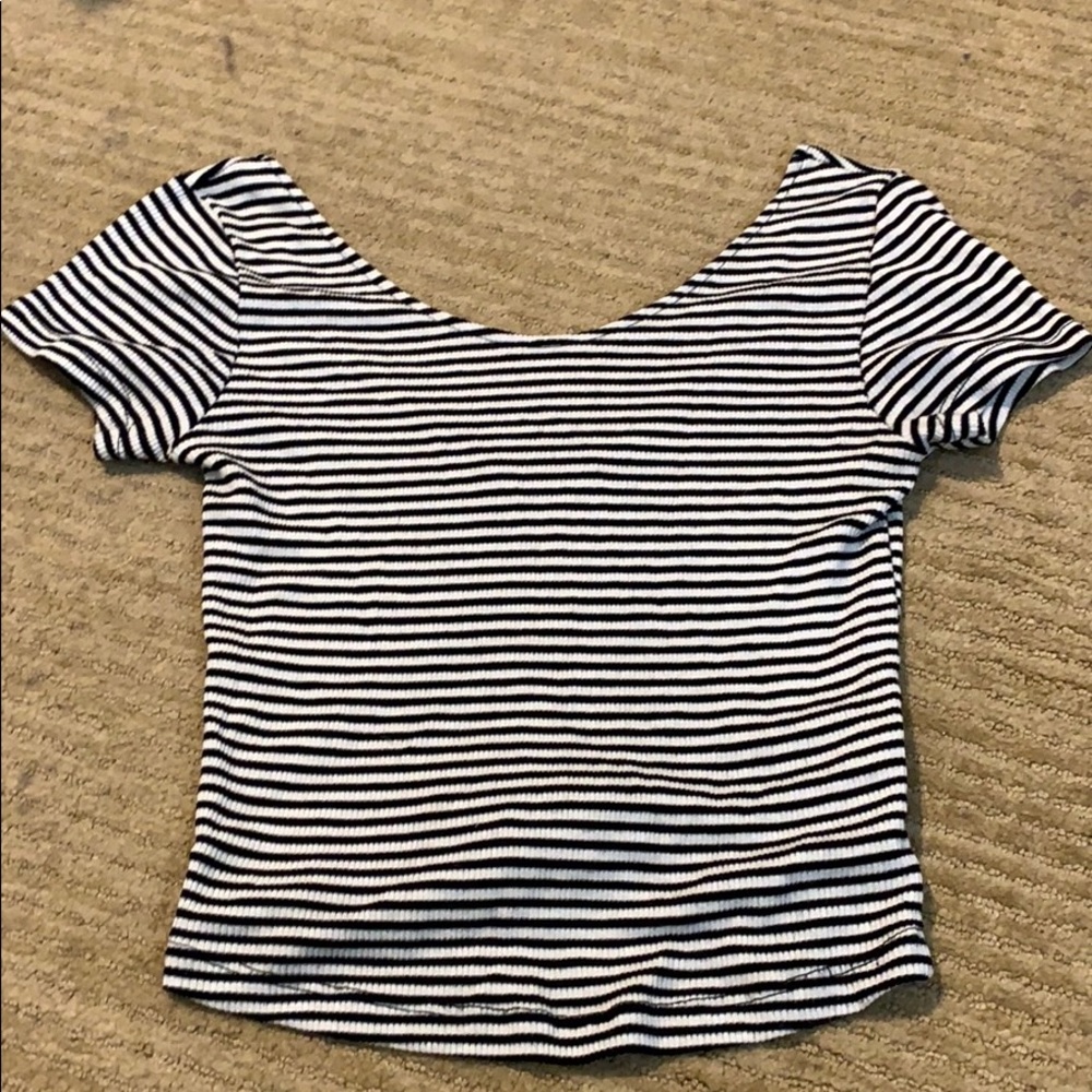 Striped Brandy tee